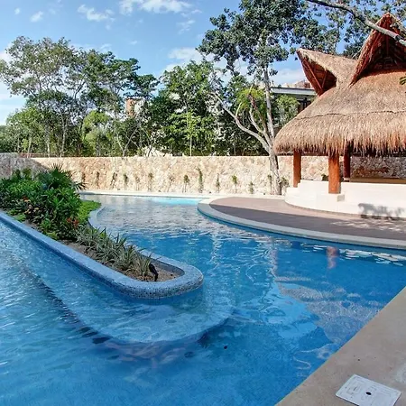 Ph 3 Bdr, Priv Pool, Barbacue In Tulum Apartment